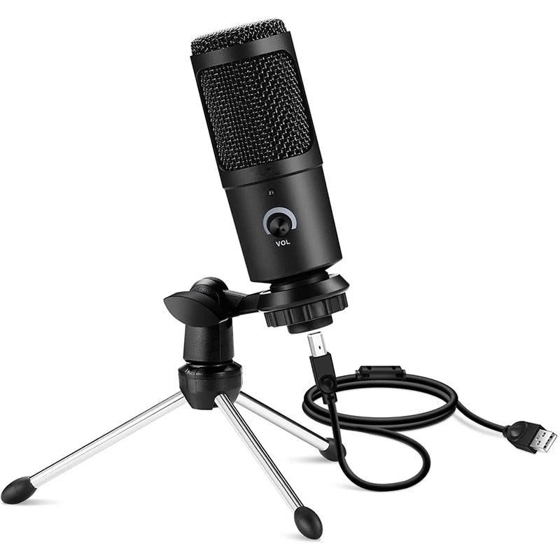 Professional USB Condenser Microphone for Gaming