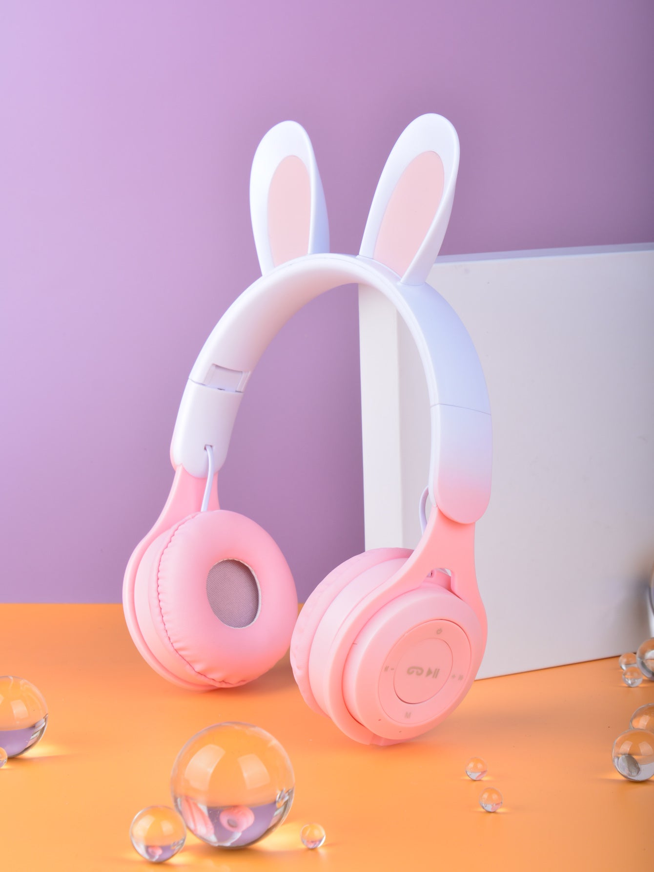 Rabbit Ear Luminous LED Bluetooth Headset - Wireless