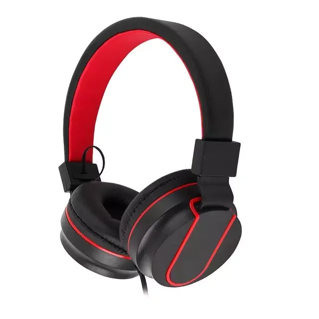 Head Mounted Wired Earphones for E-sports with Microphone
