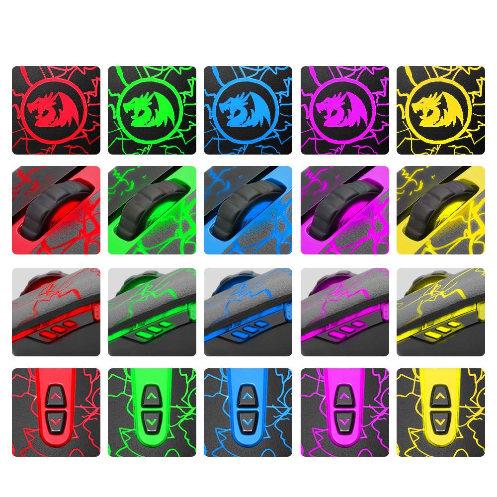 6400DPI Gaming Mouse - 7 Programmable Buttons