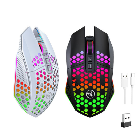 Lightweight Hollow Hole Mouse - Wireless Gaming Mouse
