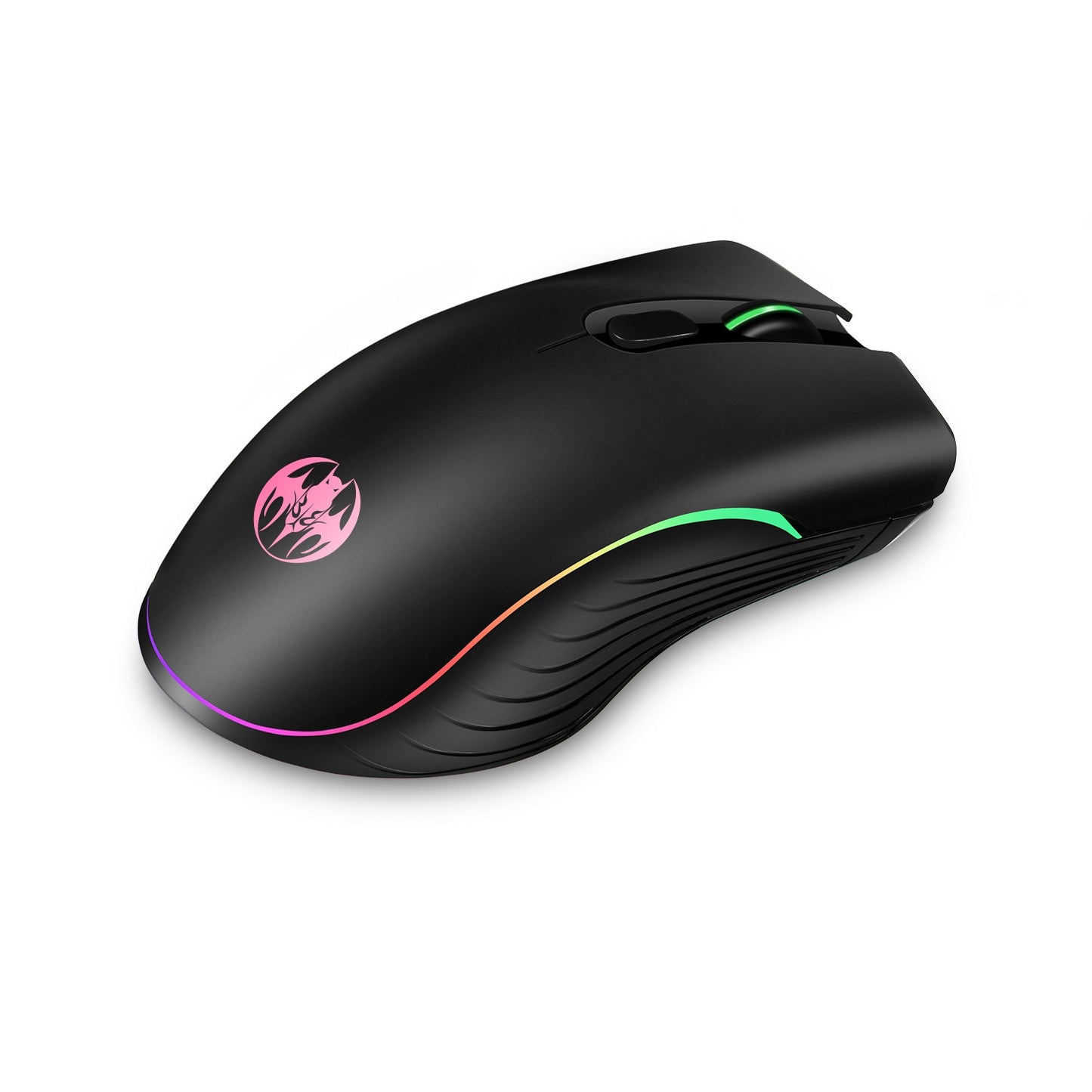 2.4G Wireless Charging Mouse | Colorful Luminous Design