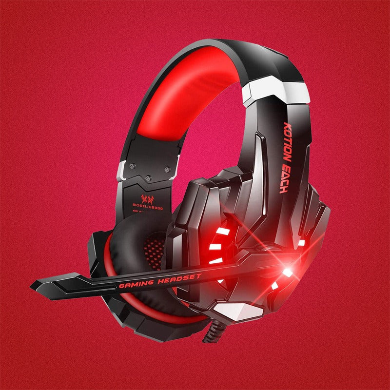 Wired Head Mounted Gaming Earphones