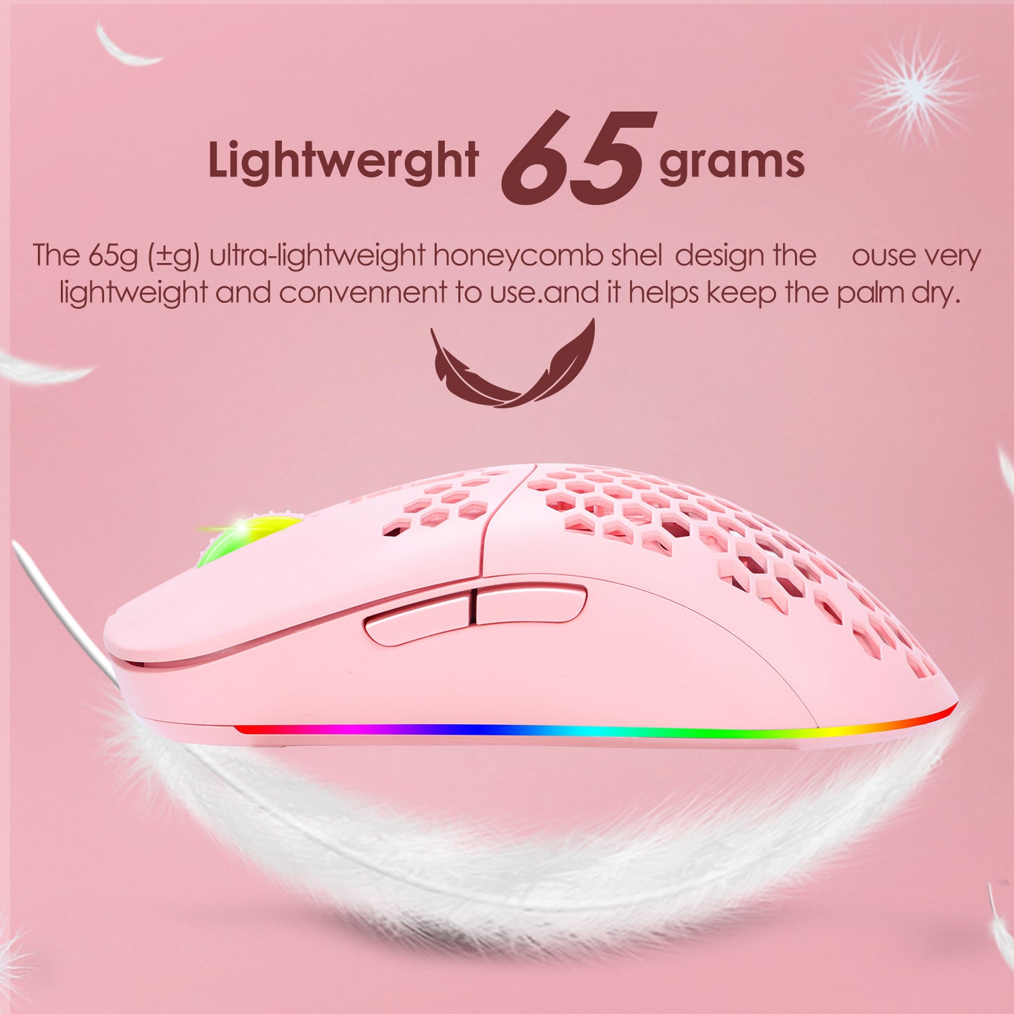Wireless Mesh Bluetooth Mouse