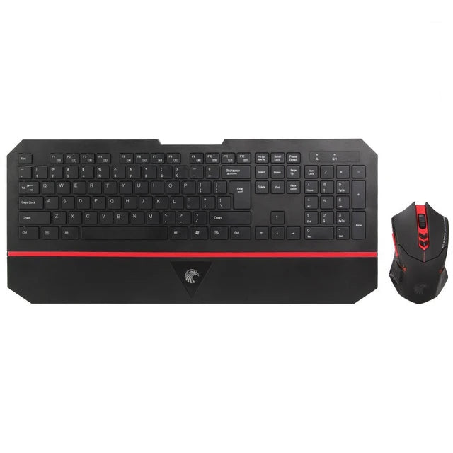 Ergonomic 2.4GHz Ultra-Thin Multimedia Wireless Keyboard and Mouse