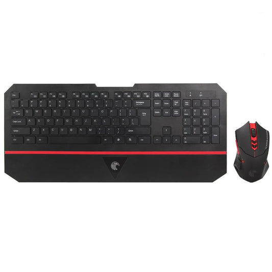 Ergonomic 2.4GHz Ultra-Thin Multimedia Wireless Keyboard and Mouse