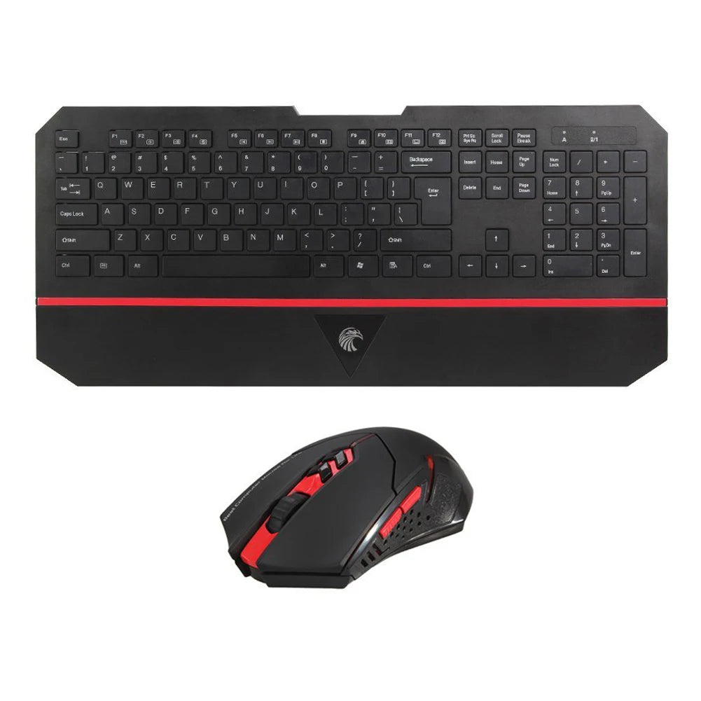 Ergonomic 2.4GHz Ultra-Thin Multimedia Wireless Keyboard and Mouse