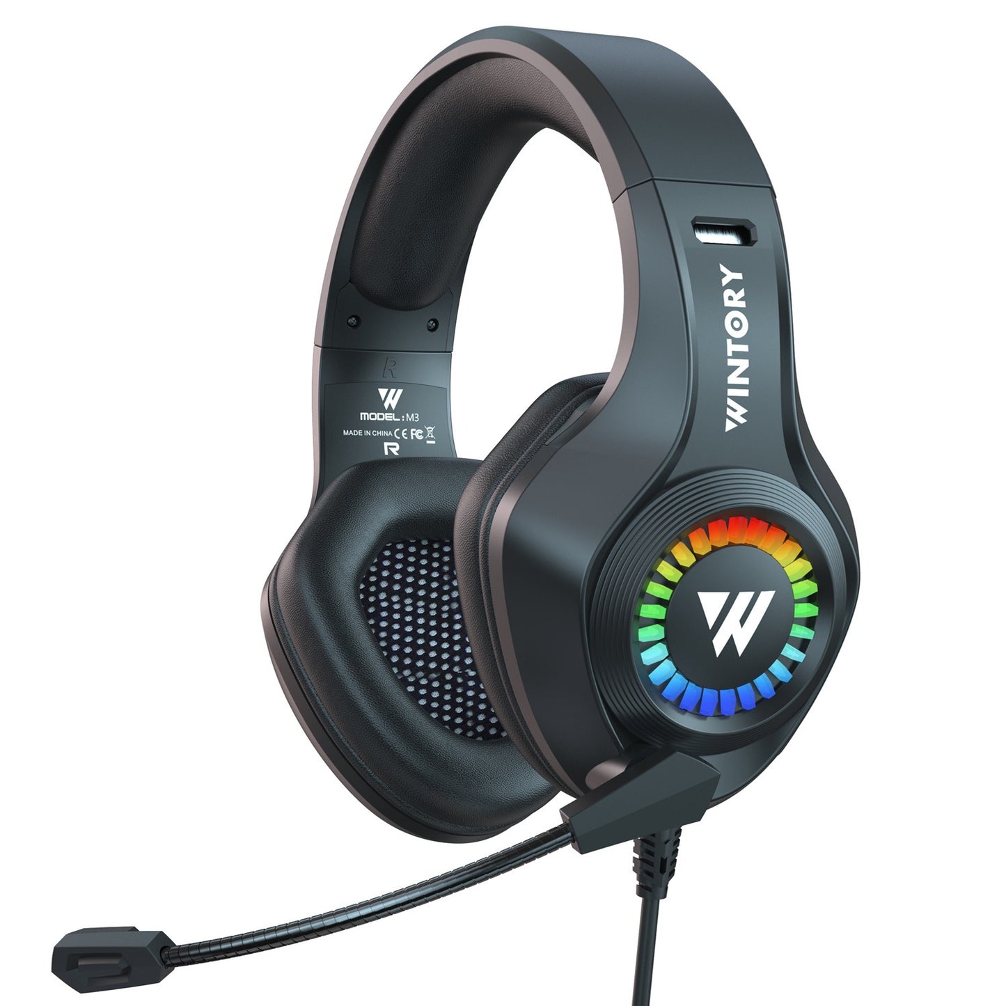 Wired E-Sports Luminous Gaming Headphones