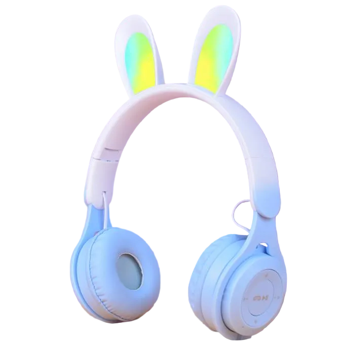 Rabbit Ear Luminous LED Bluetooth Headset - Wireless