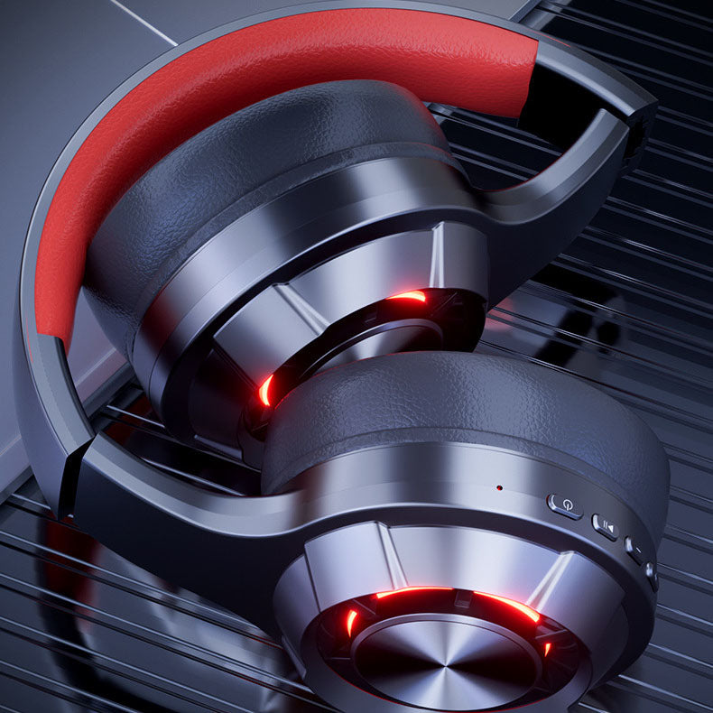 LED Illuminated Wireless Bluetooth Headset