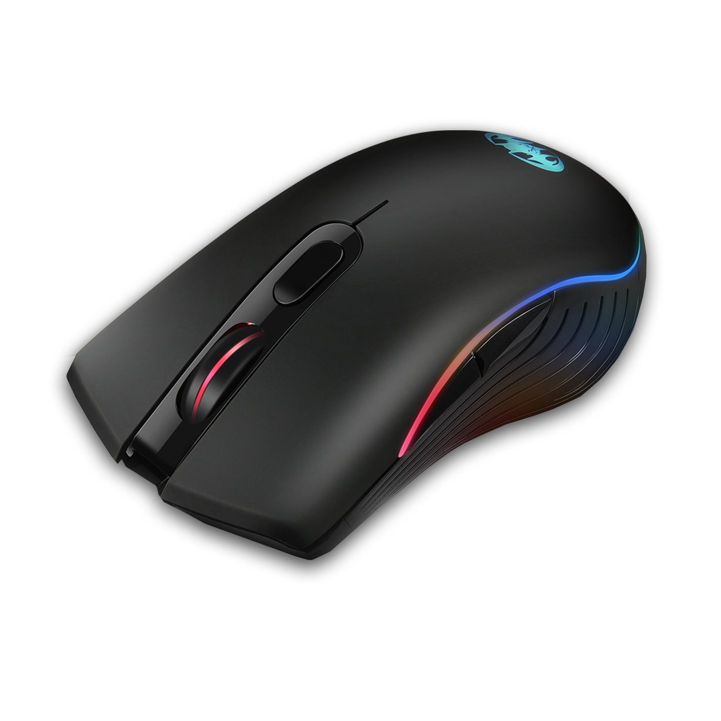 2.4G Wireless Charging Mouse | Colorful Luminous Design