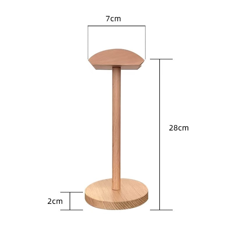 Wooden Gaming Headset Storage Stand