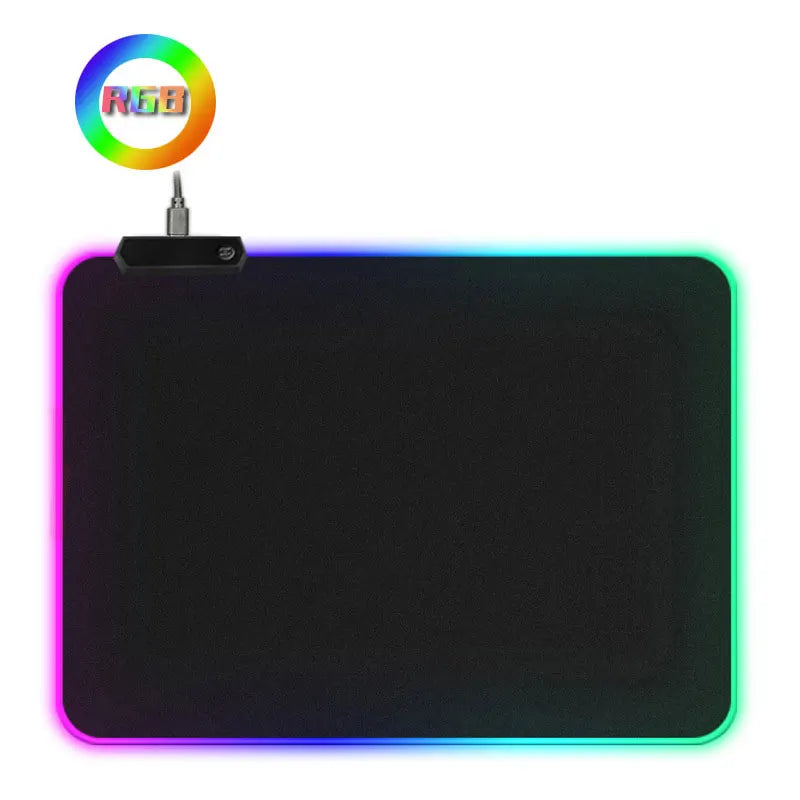 LED Light Gaming Mouse Pad RGBk