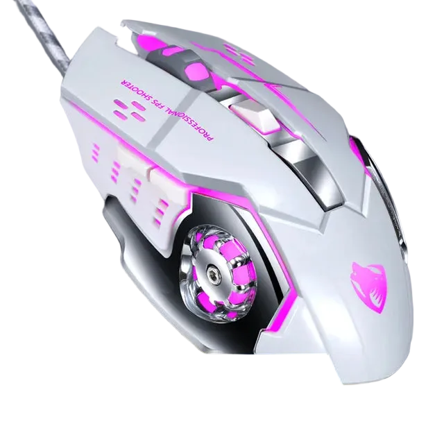 Pro Gamer Gaming Mouse - Adjustable Wired Optical 3200DPI