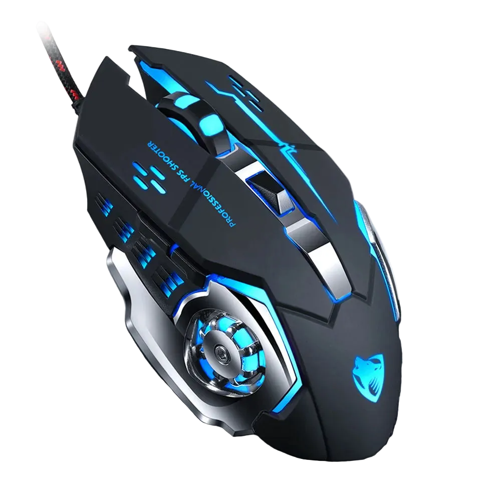Pro Gamer Gaming Mouse - Adjustable Wired Optical 3200DPI