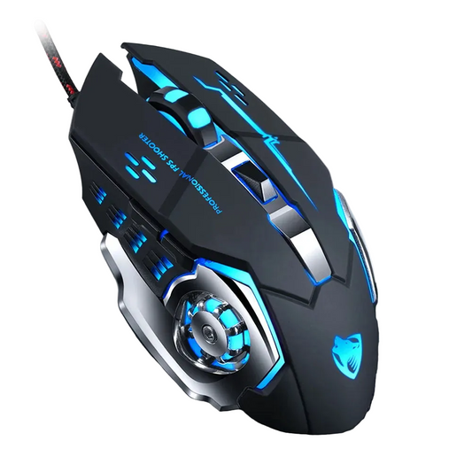 Pro Gamer Gaming Mouse - Adjustable Wired Optical 3200DPI
