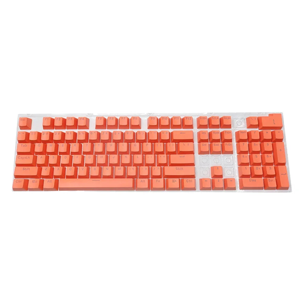 104 Key ABS Blank Backlit Keycaps Set For Cherry MX Mechanical Keyboards