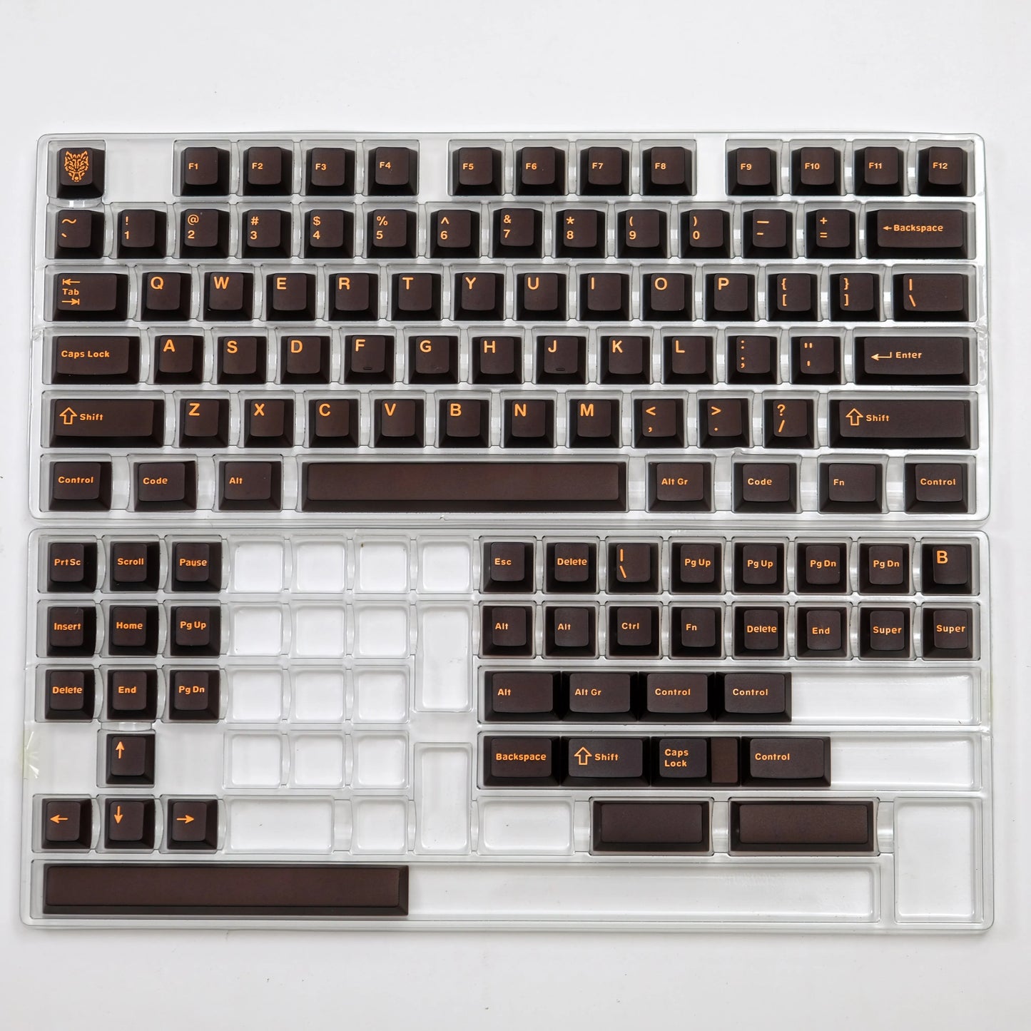 Wine Red Double Shot ABS Keycaps Cherry Profile for Gateron MX Switches