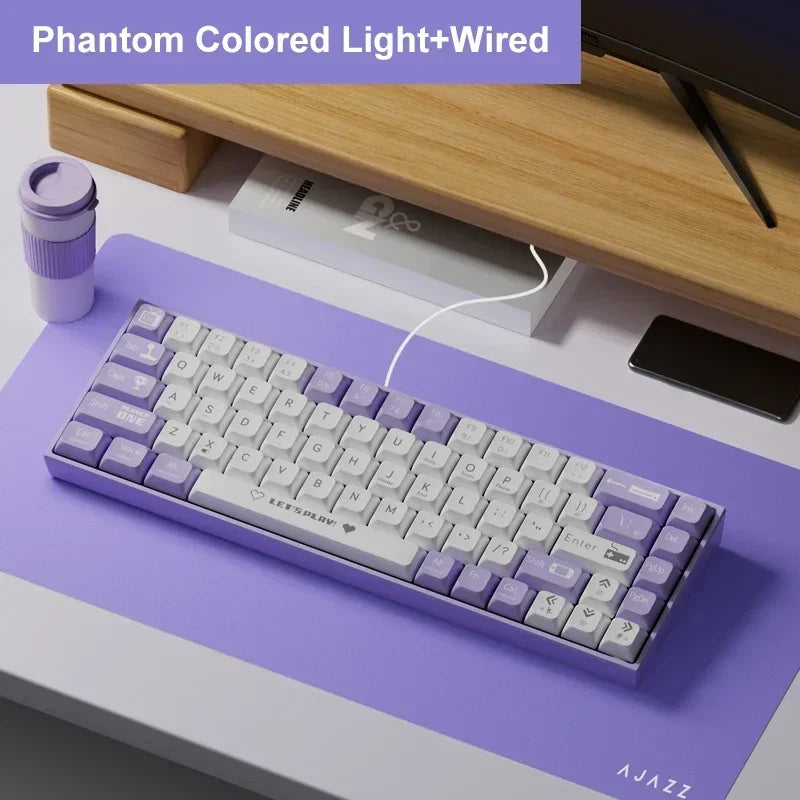 65% Mechanical Keyboard Hot Swap Gasket Mount Bluetooth