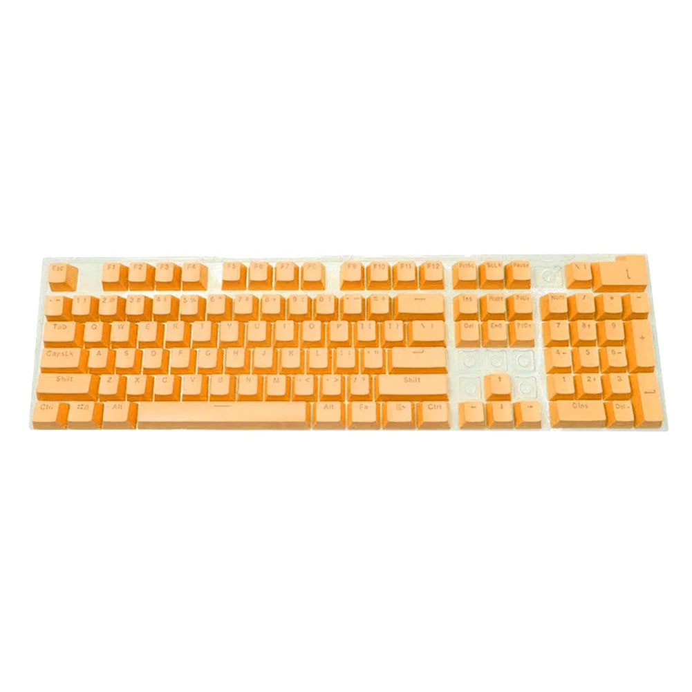 104 Key ABS Blank Backlit Keycaps Set For Cherry MX Mechanical Keyboards