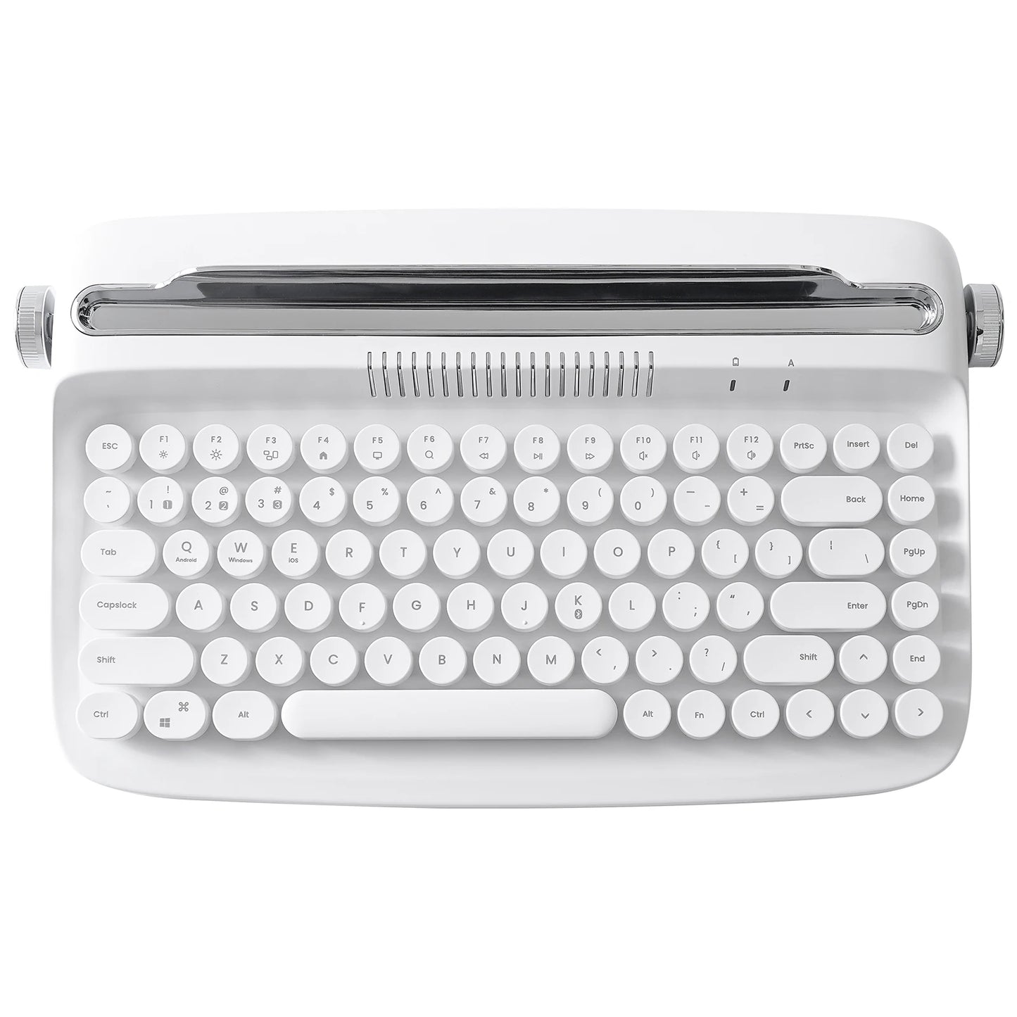 Vintage Style Bluetooth Typewriter Keyboard