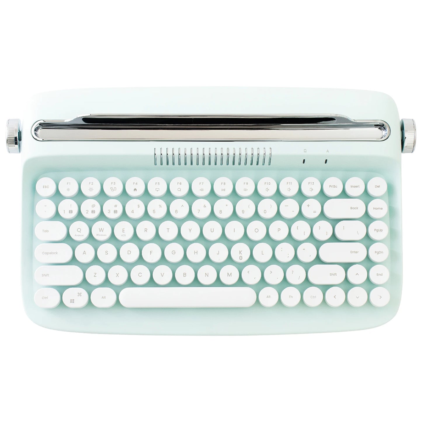 Vintage Style Bluetooth Typewriter Keyboard