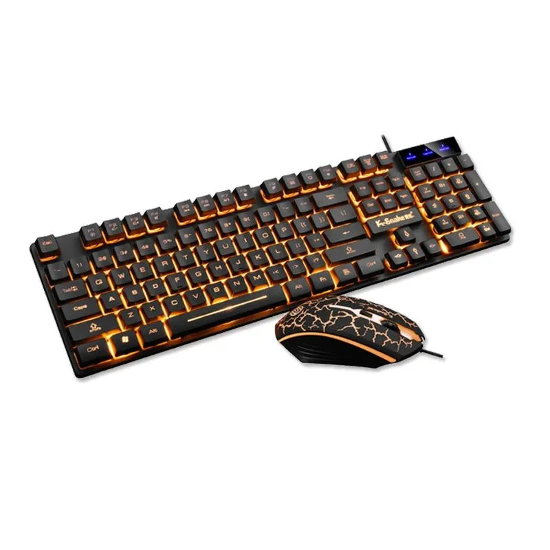 Waterproof Luminous Gaming Keyboard and Mouse Set