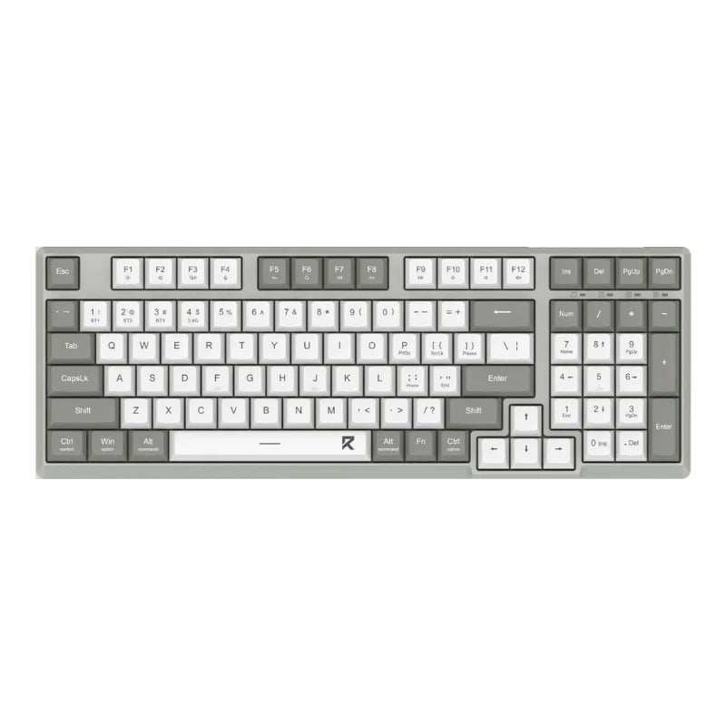 Low Profile Wireless Keyboard 98 Keys For Windows And Mac