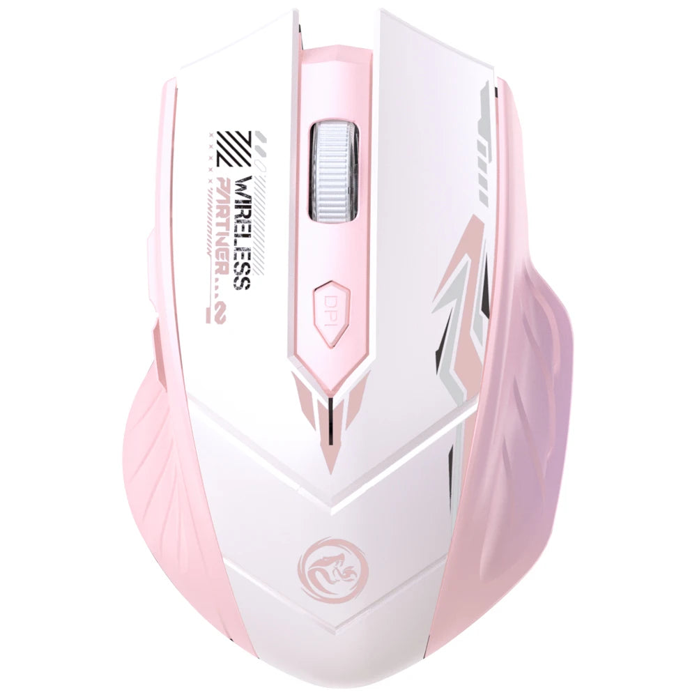 Dual-Mode Bluetooth 5.2 Wireless Gaming Mouse 2.4G Rechargeable Silent