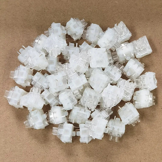 Frozen Switch V2 39g Linear Silent 3 Pin RGB Transparent Keyboard Switches