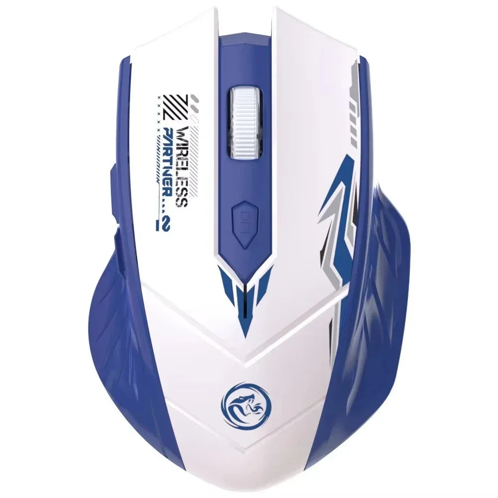 Dual Mode Wireless Gaming Mouse 3600 DPI Bluetooth 2.4G Rechargeable