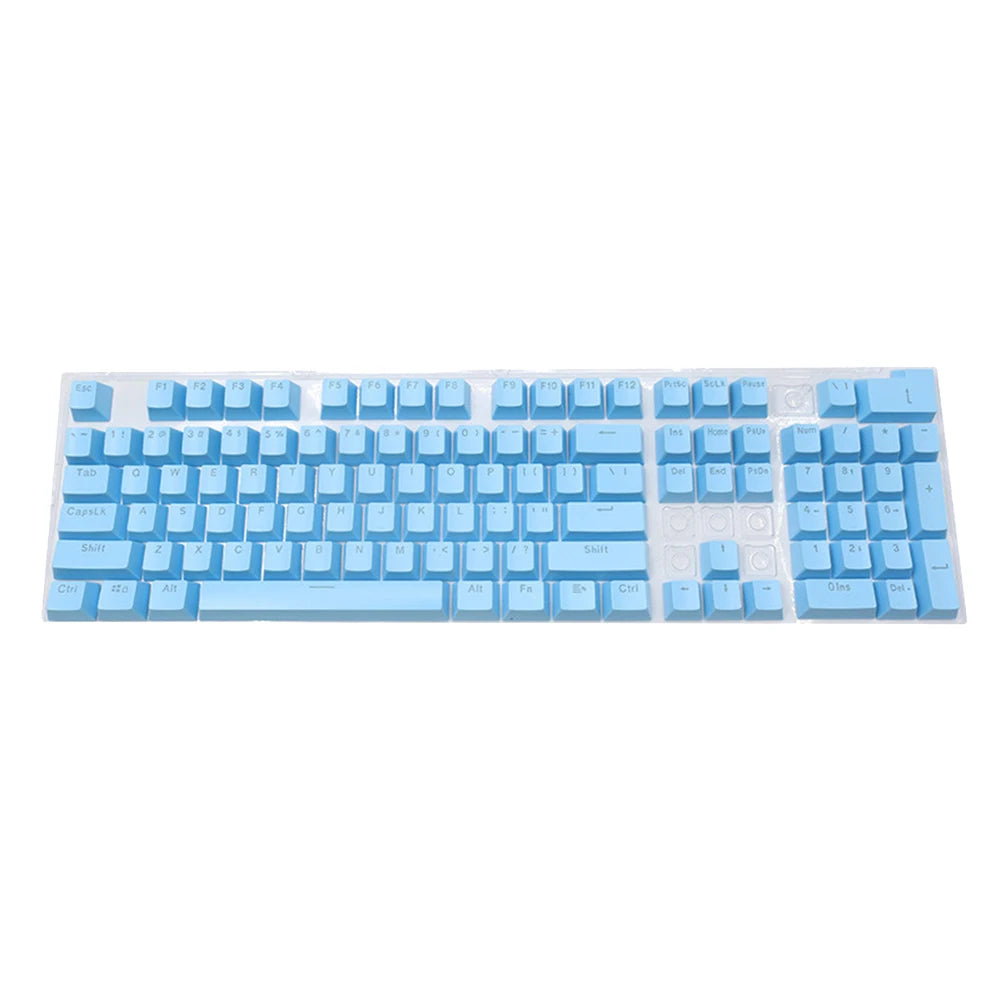 104 Key ABS Blank Backlit Keycaps Set For Cherry MX Mechanical Keyboards