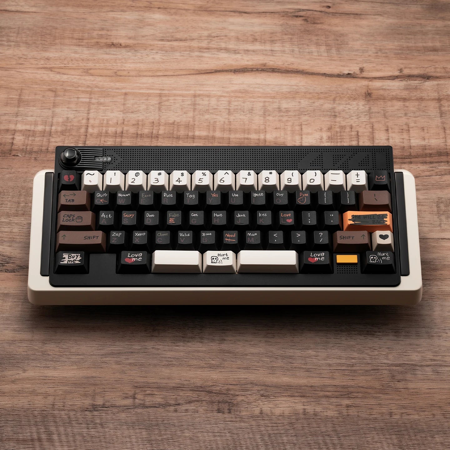 Love Story Keycaps - 129 Keys PBT Cherry Profile Set for MX Mechanical Gaming Keyboards