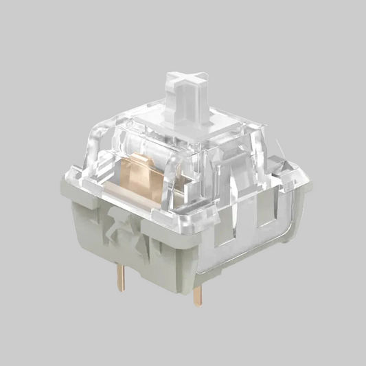 White V3 5 Pin Linear Switches For DIY Aula F87 Mechanical Keyboard Cherry MX