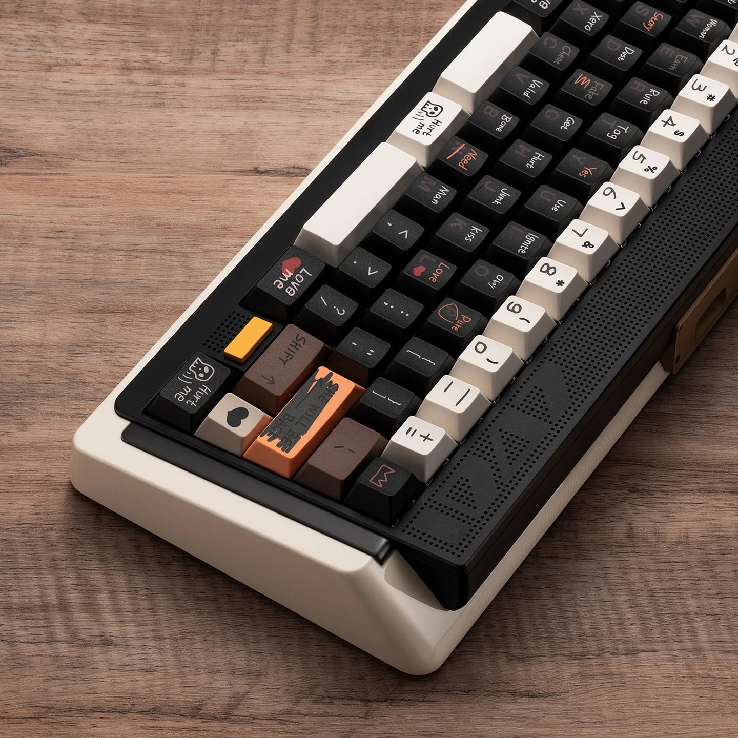 Love Story Keycaps - 129 Keys PBT Cherry Profile Set for MX Mechanical Gaming Keyboards