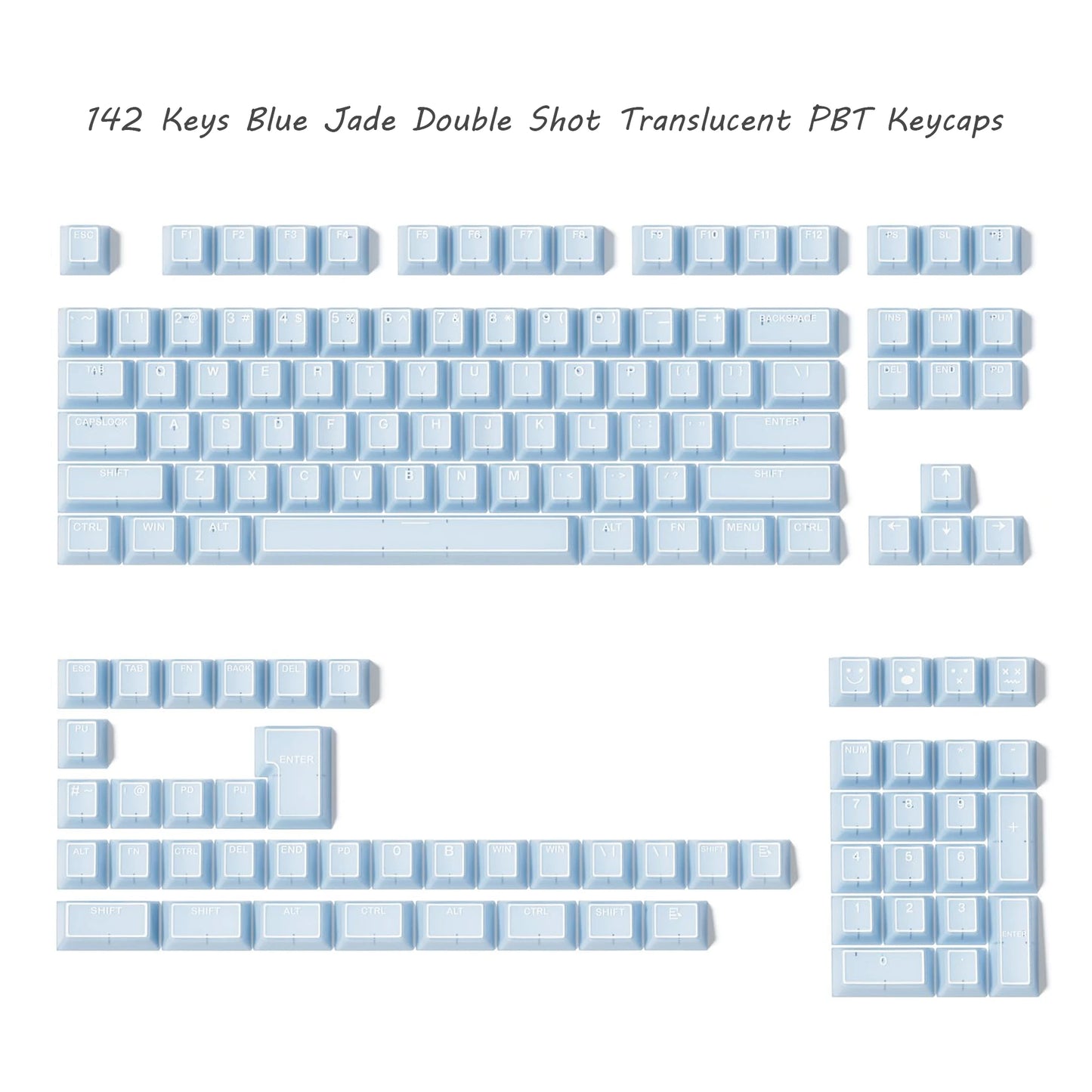 Wine Red Double Shot ABS Keycaps Cherry Profile for Gateron MX Switches