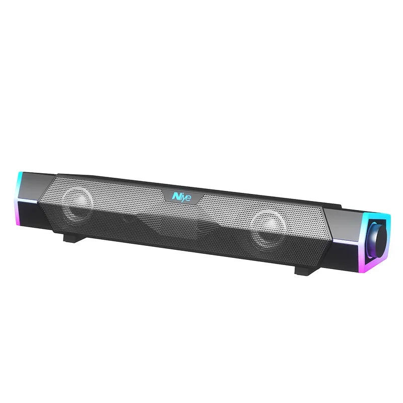 4D Bluetooth 5.0 Computer Speakers Surround Soundbar For Laptop PC