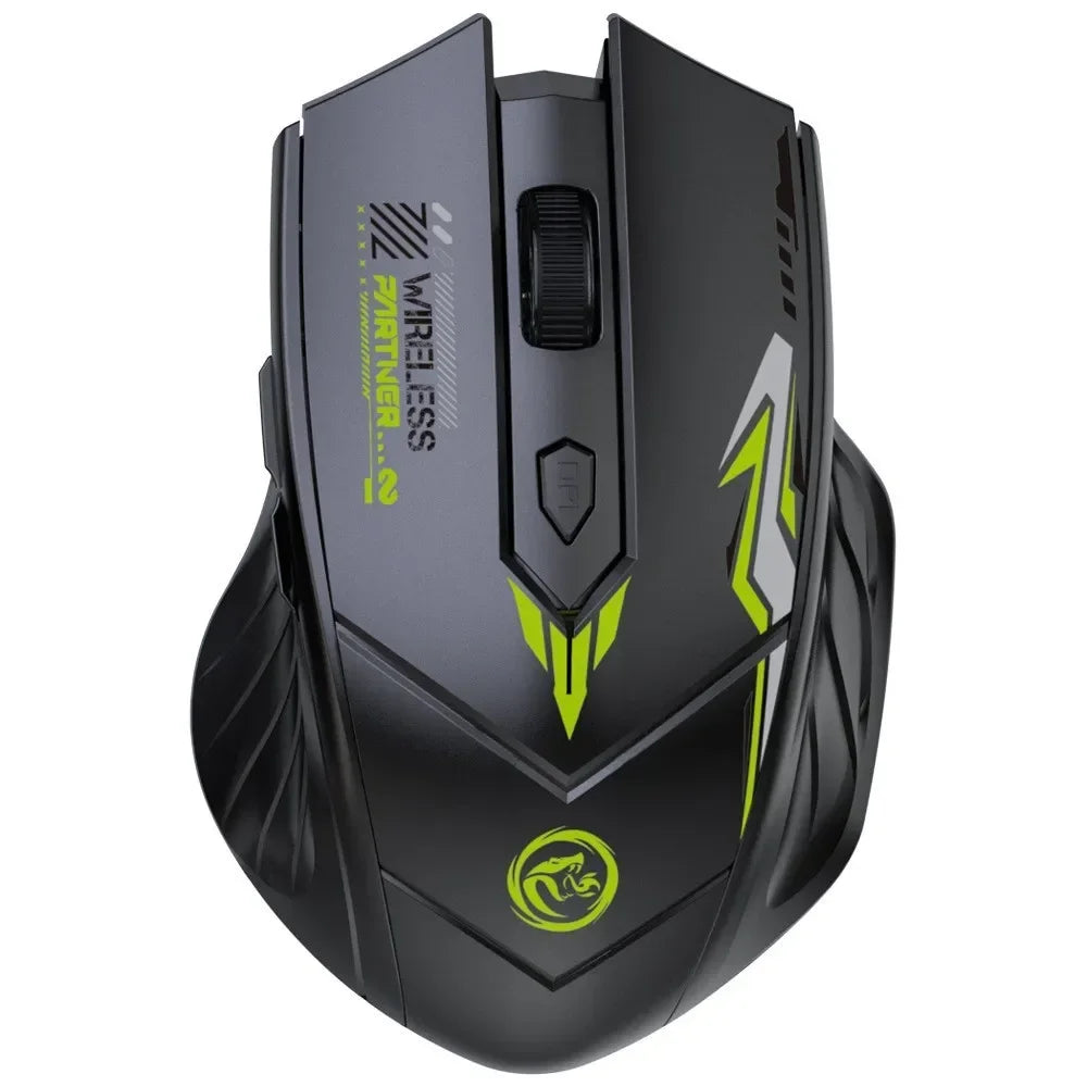 Dual Mode Wireless Gaming Mouse 3600 DPI Bluetooth 2.4G Rechargeable