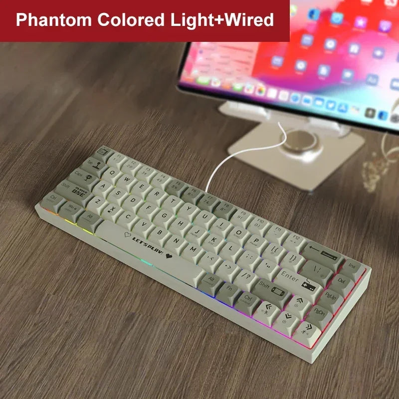 65% Mechanical Keyboard Hot Swap Gasket Mount Bluetooth