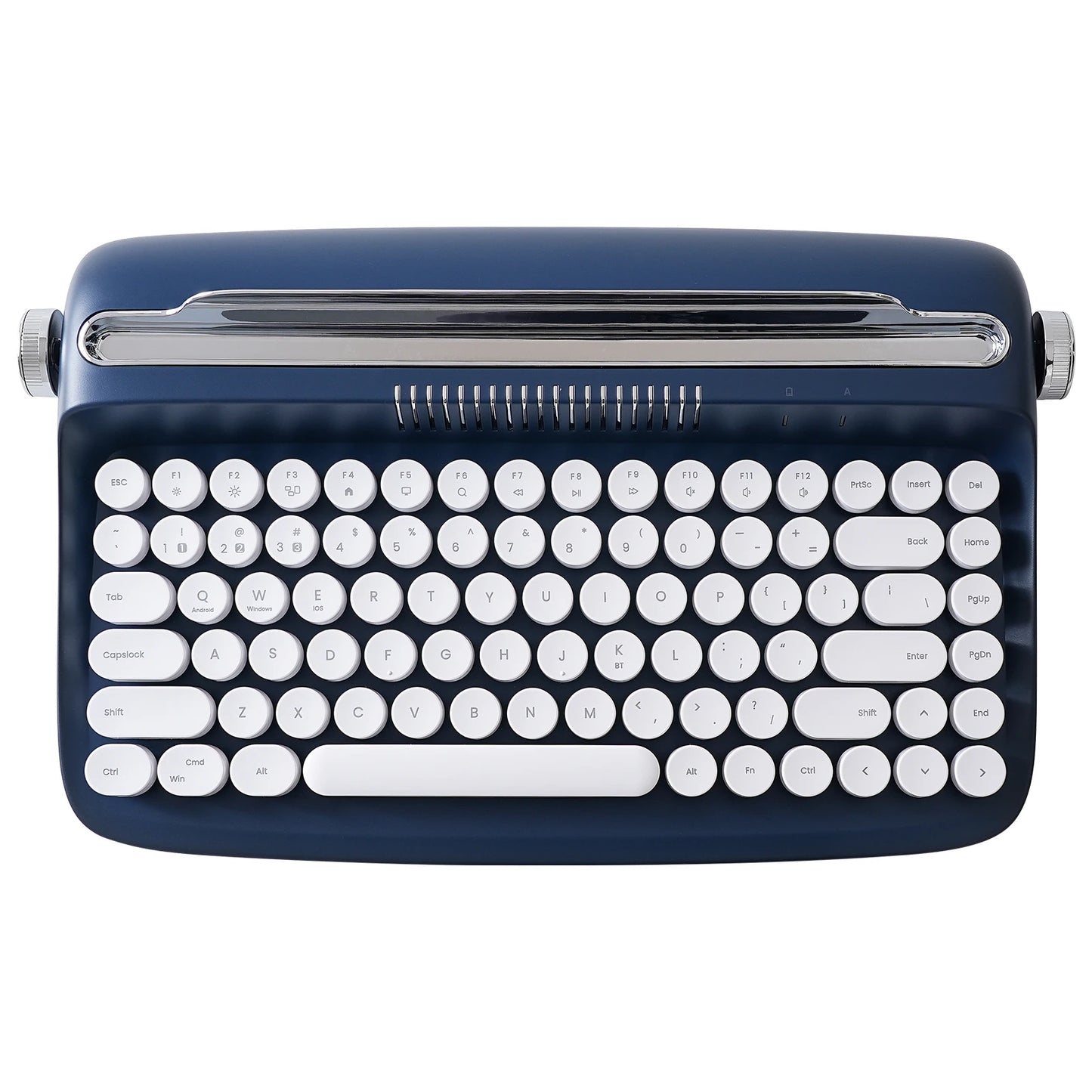 Vintage Style Bluetooth Typewriter Keyboard
