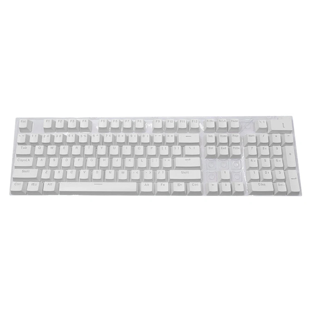 104 Key ABS Blank Backlit Keycaps Set For Cherry MX Mechanical Keyboards