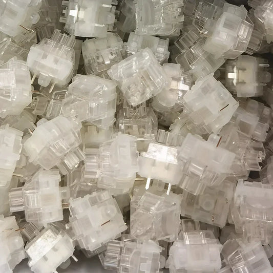 Frozen Switch V2 39g Linear Silent 3 Pin RGB Transparent Keyboard Switches