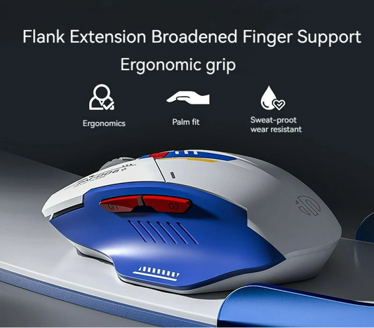 Wireless 2.4G Silent Rechargeable LED Light Mouse For Computer PC Laptop Gaming