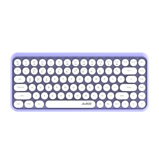 Wireless Bluetooth Keyboard 84 Keys - Retro Style