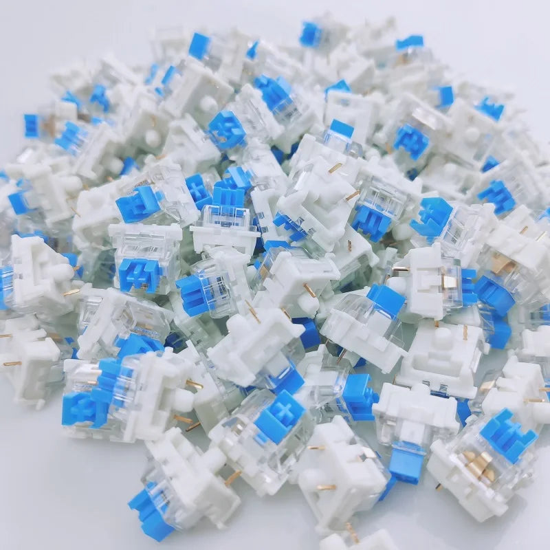 3Pin Dustproof Keyboard Switches Linear Tactile Silent For MX Mechanical