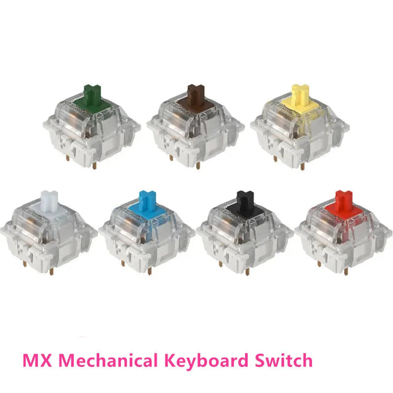 Cherry MX Compatible Mechanical Keyboard Switches 3 Pin RGB Silent