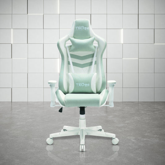 Ergonomic Mint Pastel Gaming Chair For Long Sessions